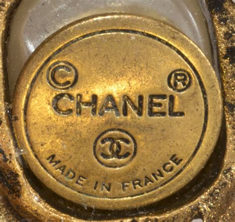 chanel stamping|chanel costume jewelry signatures.